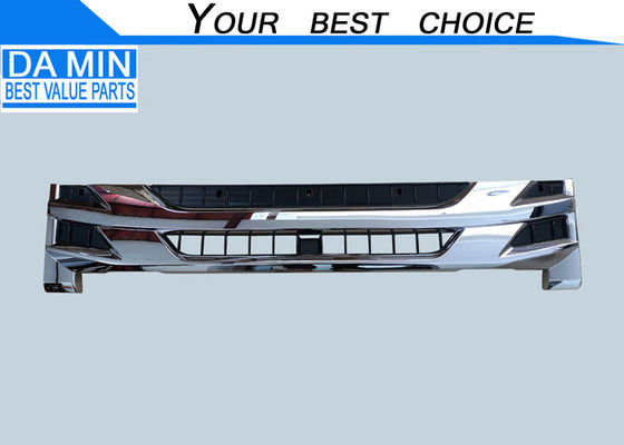 โครมเคลือบเกรล 8982410711 ใบหน้ายกแสงสว่างเรเดียเตอร์เกรลสําหรับ Isuzu NPR NQR รุ่นด้านในกับตัวถือ