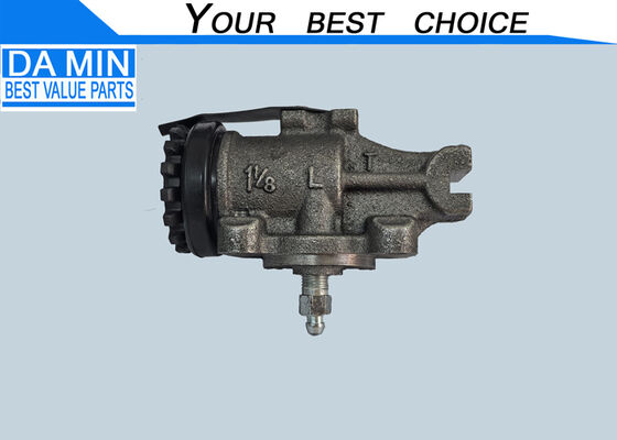 กระบอกล้อ NHR NKR 8971793580 8941281631 ด้านหน้าซ้าย ดรัมเบรก ใช้กับรุ่น 4JA1 4BE1 ขนาด 1 1/8" พร้อมสกรูวาล์วไล่ลม ลูกสูบ เฟือง 16 ฟัน