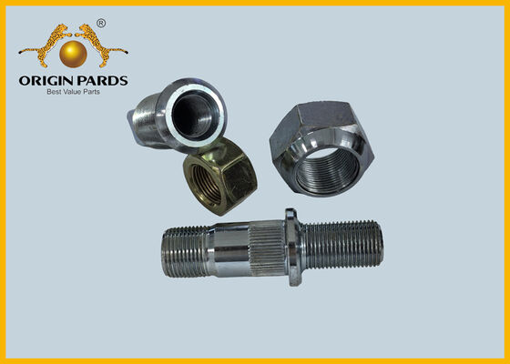 ORIGIN PARDS Wheel Bolt Kit 8943834372 Cr40 Steel Fine Thread for Isuzu NKR NLR NMR ELF Truck Rear Left Wheel 4JB1 4HG1 Engine