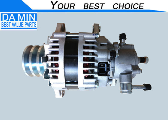 เครื่องผลิตไฟฟ้า 24 วอล 80A 8973515741 เครื่องยนต์ 4HF1 4HG1 4HJ1 พร้อมปั๊มสูบขัดขวาง 2 ปิ้น พล็อก อลูมิเนียม ส่วนเครื่อง